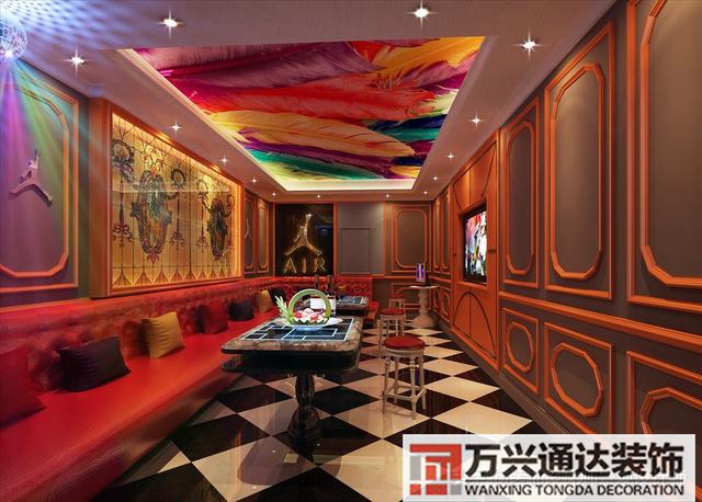 KTV設(shè)計ktv設(shè)計方案_萬興辦公室裝修公司