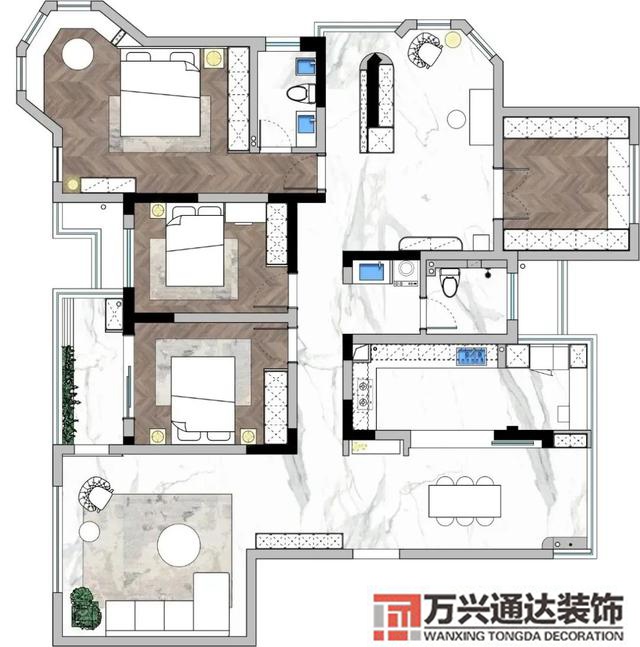 法式裝修法式裝修風(fēng)格樣板房圖片欣賞