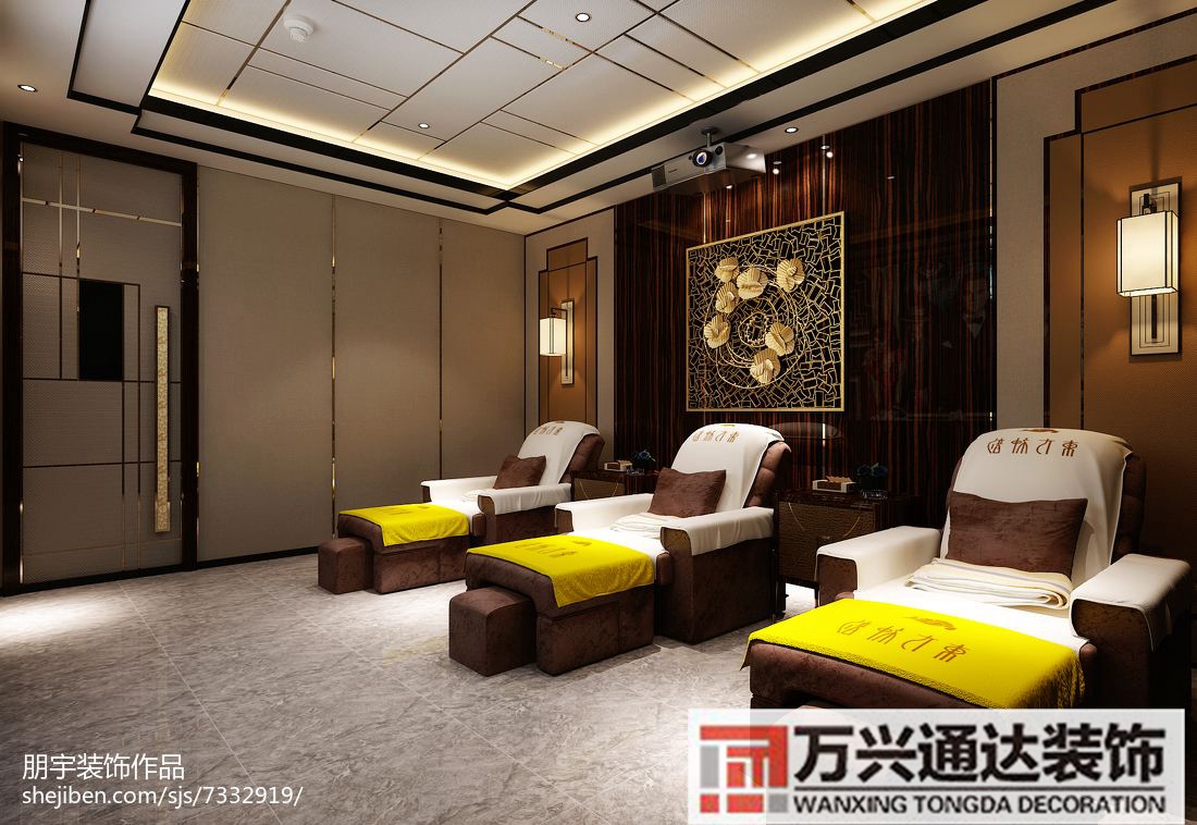 足浴會所裝修設(shè)計足浴會所裝修效果圖