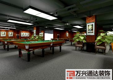 簡(jiǎn)單裝修臺(tái)球室要多少錢400平方的臺(tái)球室裝修多少錢